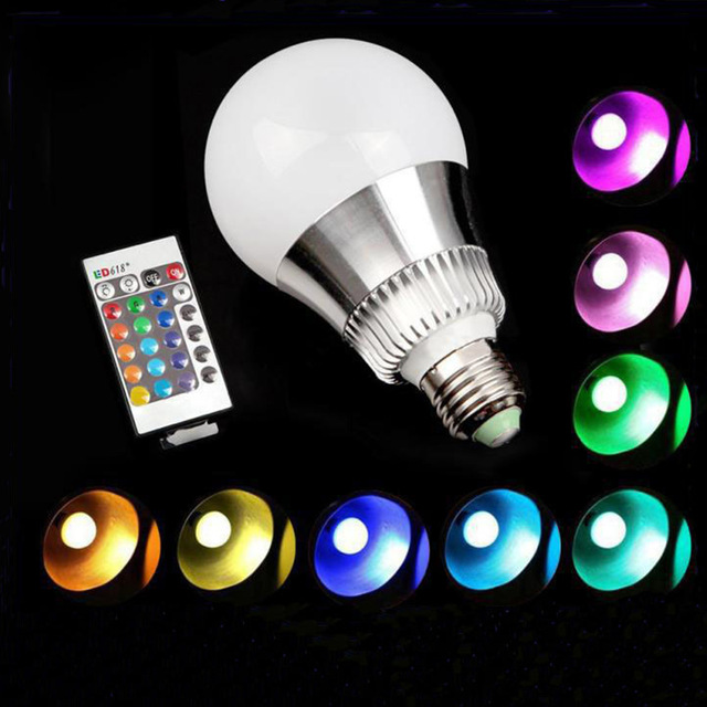 Iluminación LED de colores RGB